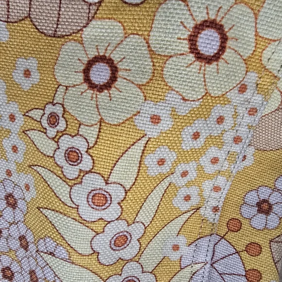 Vintage SPARTINA 449 Natural Linen Summer House Shoulder Bag Tote - Picture 5 of 8